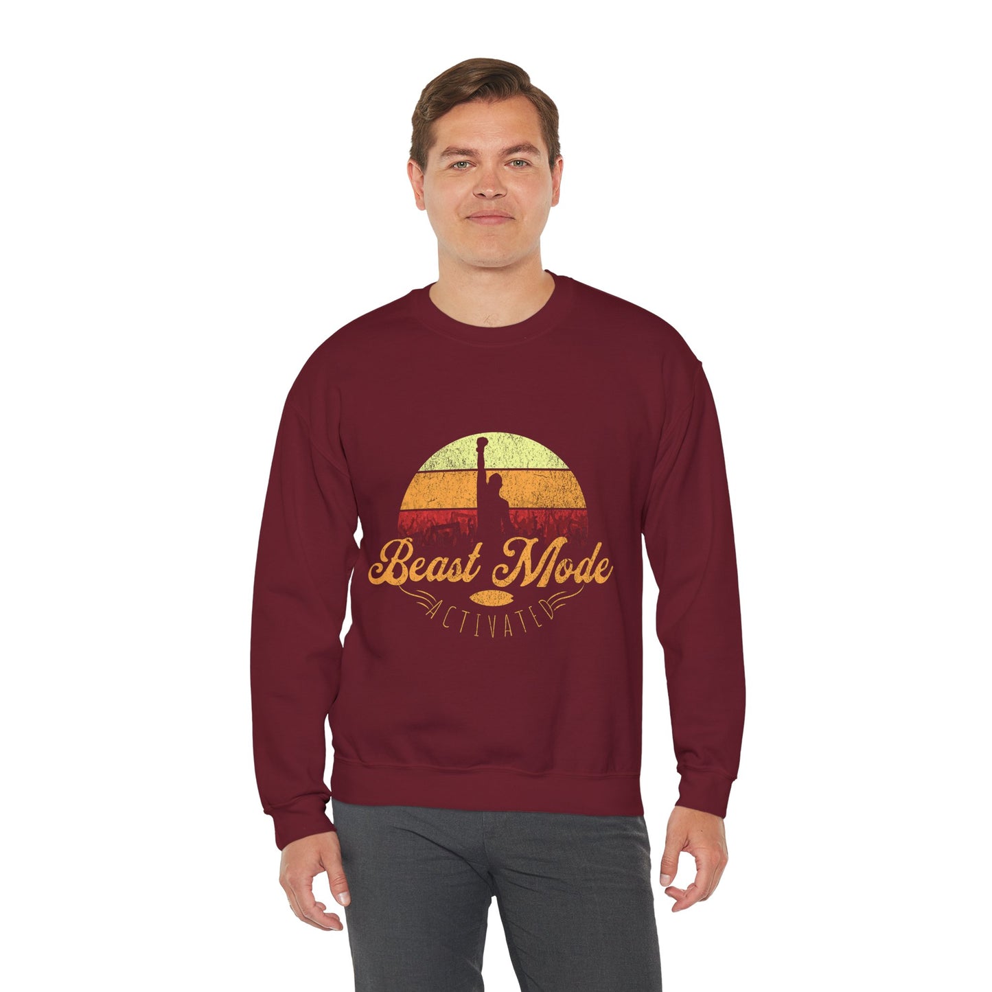 Beast Mode Activated | Unisex Heavy Blend™ Crewneck Sweatshirt