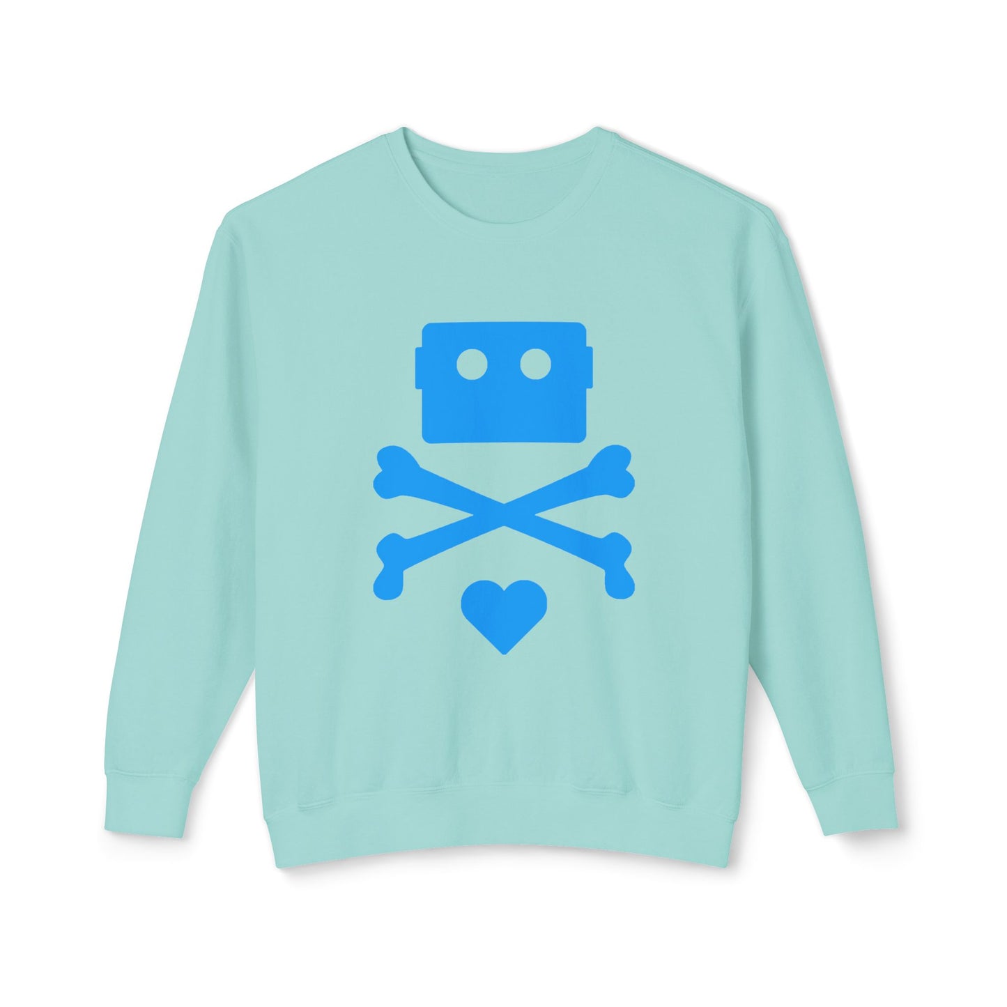 Zima Blue | Unisex Lightweight Crewneck Sweatshirt
