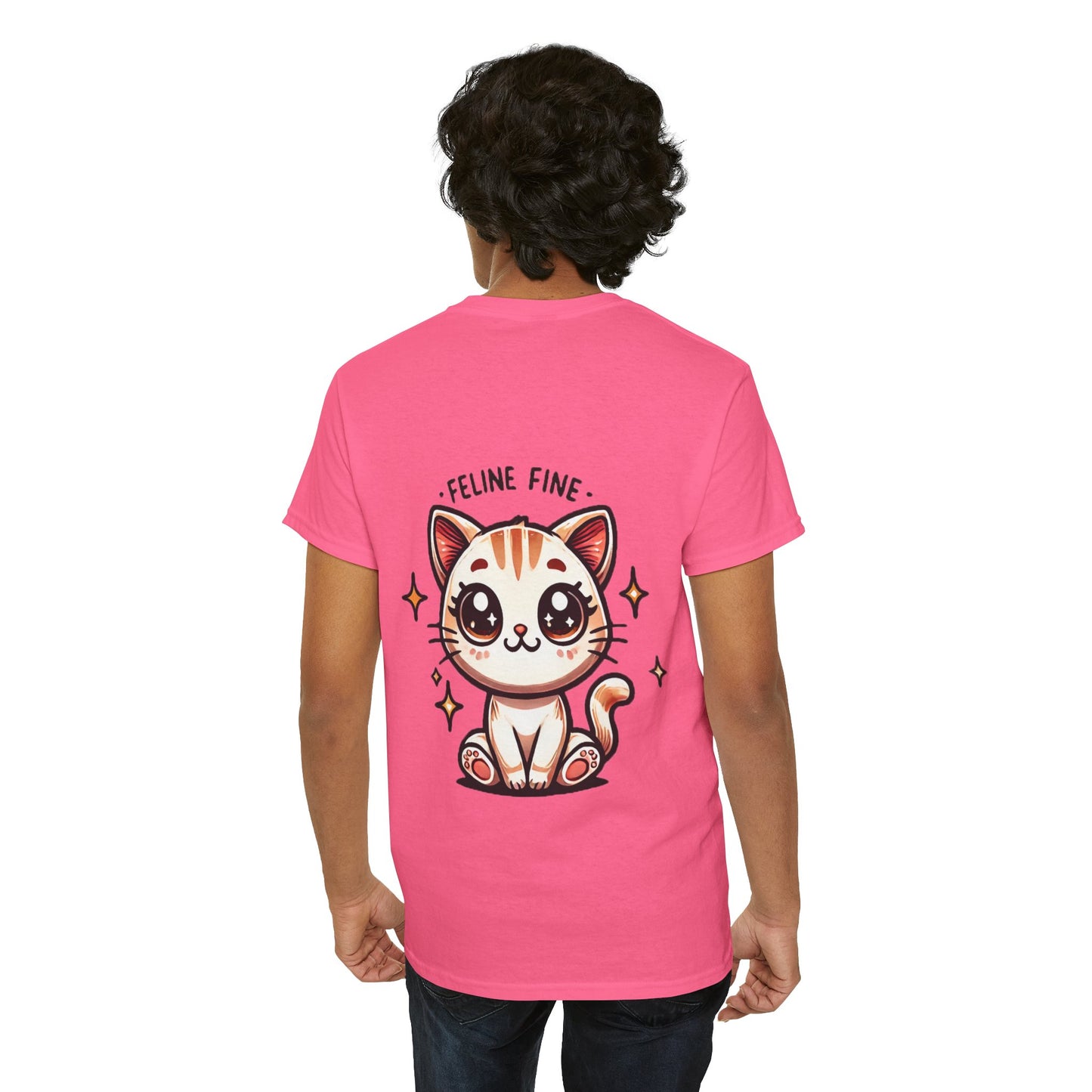 Feline Fine | Unisex Heavy Cotton Tee