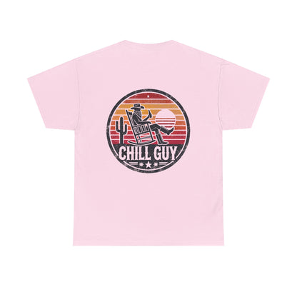 Chill Cowboy | Unisex Heavy Cotton Tee