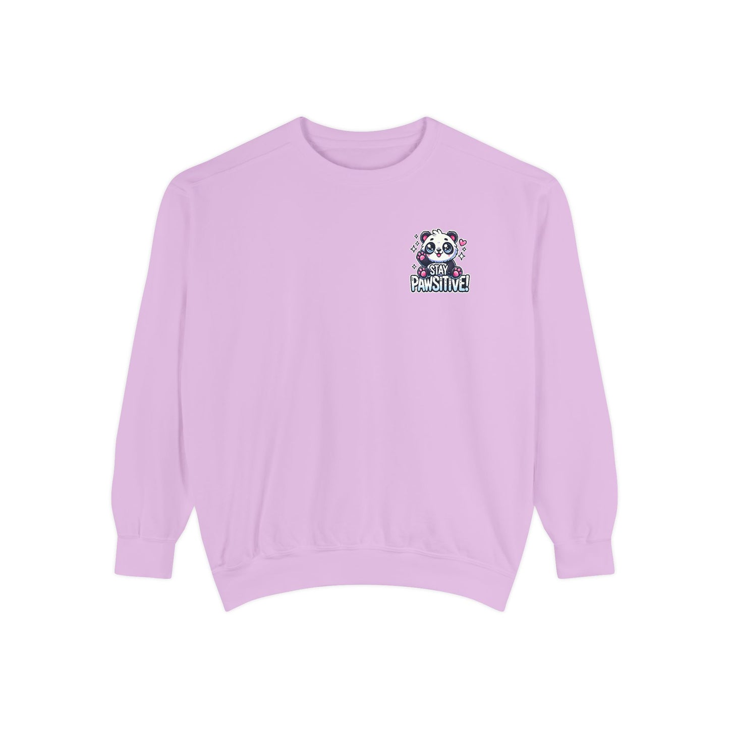 Pawsitive | Unisex Garment-Dyed Sweatshirt