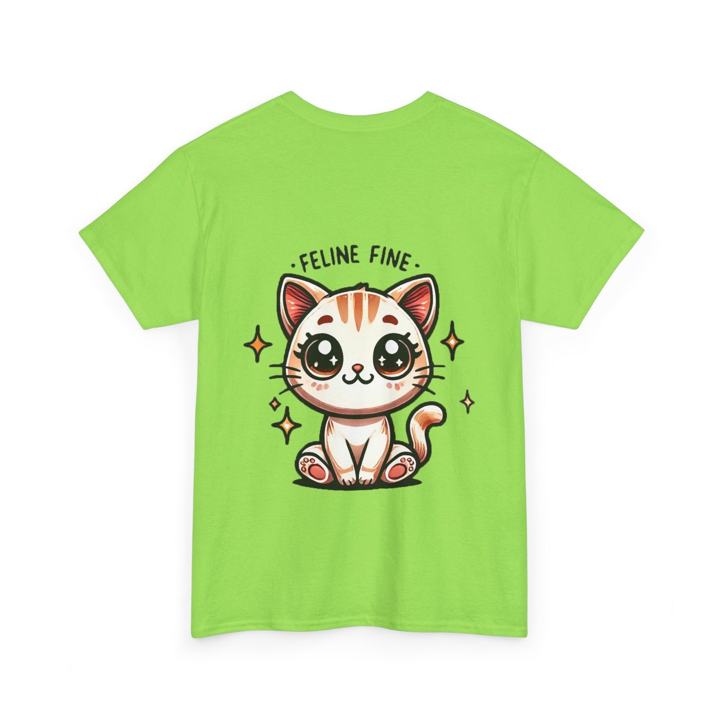 Feline Fine | Unisex Heavy Cotton Tee