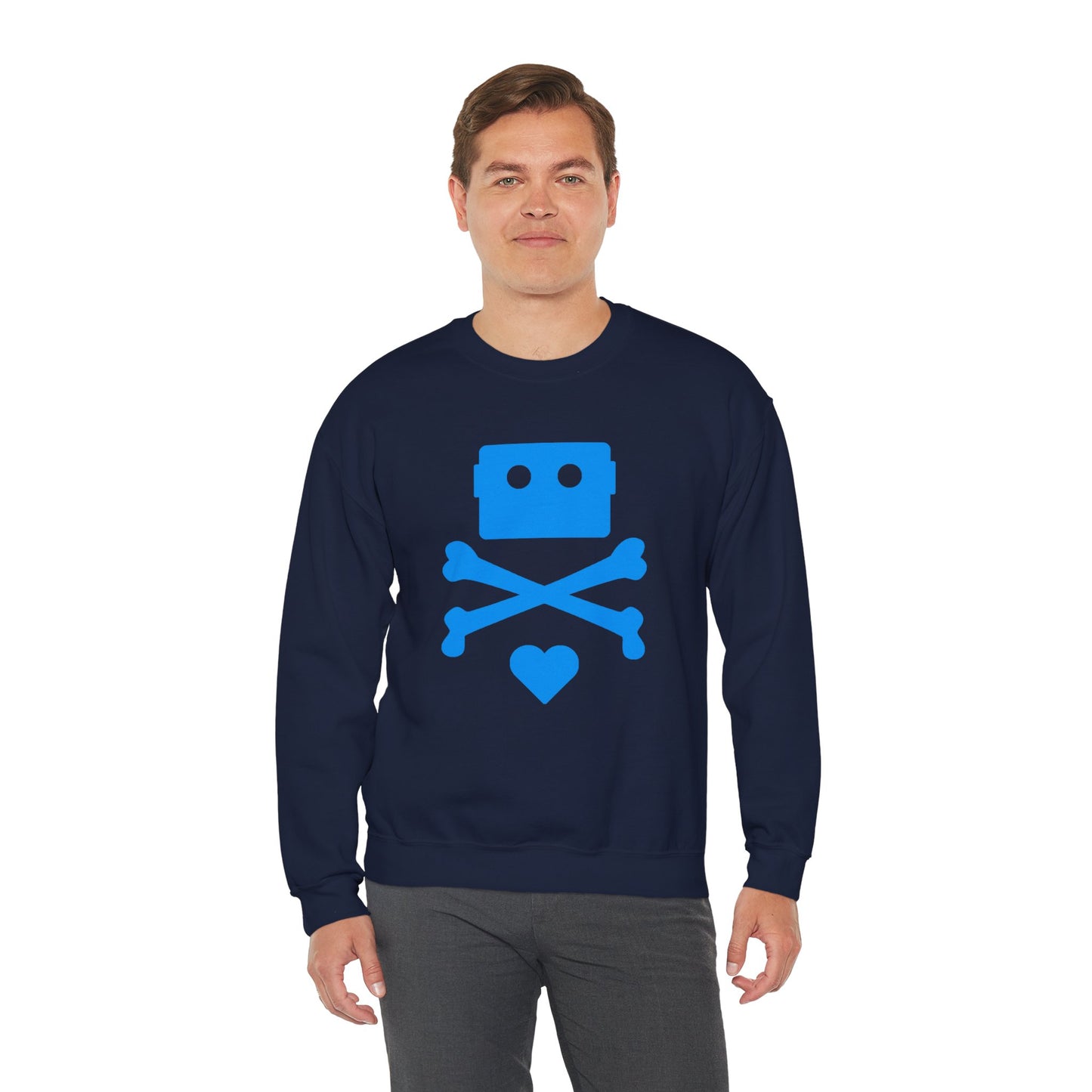 Zima Blue | Unisex Heavy Blend™ Crewneck Sweatshirt