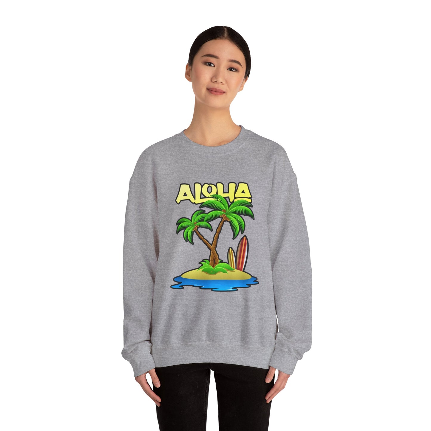ALOHA | Unisex Heavy Blend™ Crewneck Sweatshirt