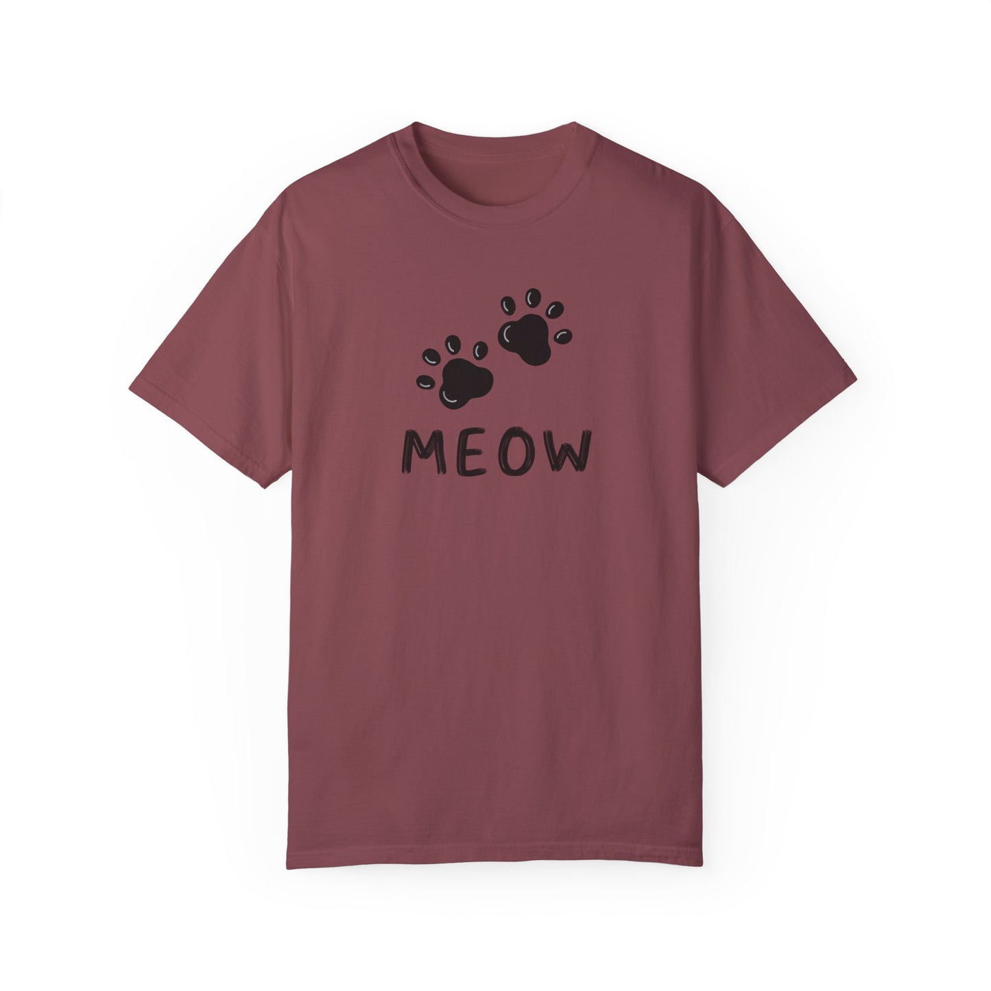 MEOW_Unisex Garment-Dyed T-shirt