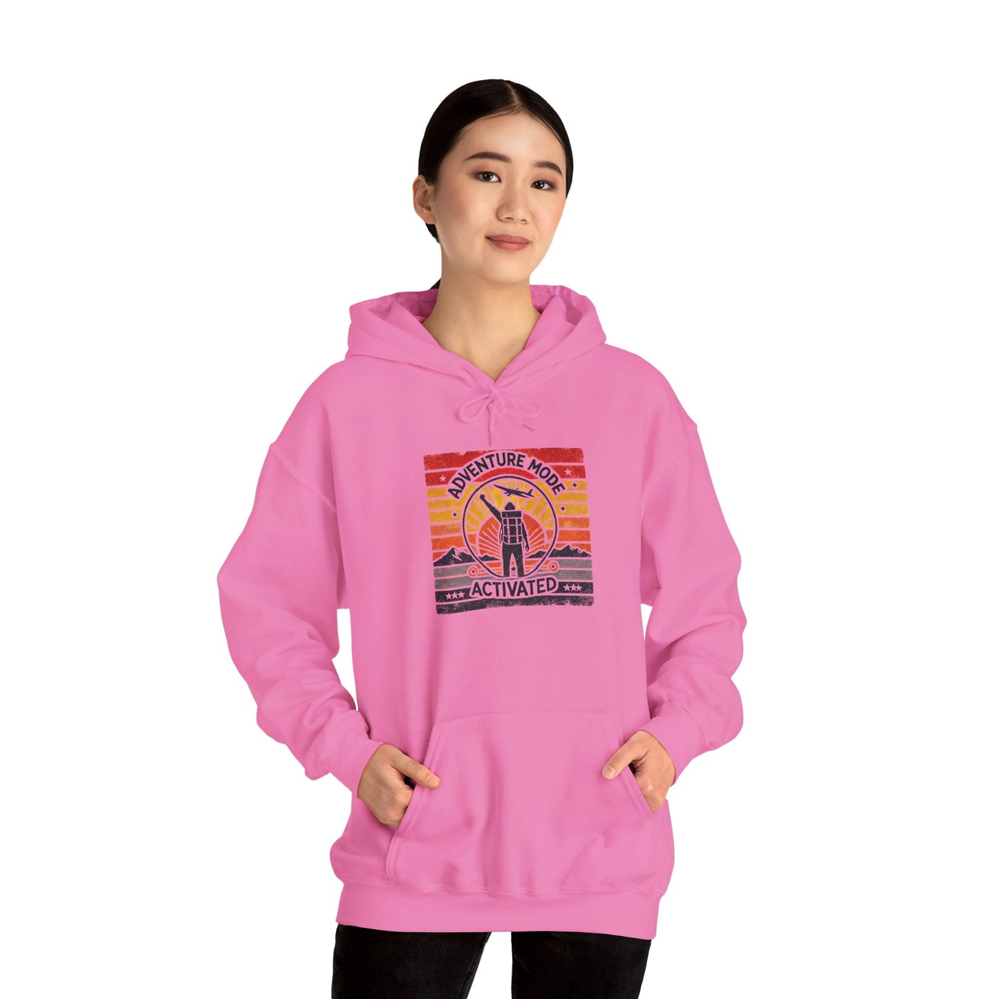Adventure Mode Activated | Unisex Heavy Blend™ Hooded Sweatshirt
