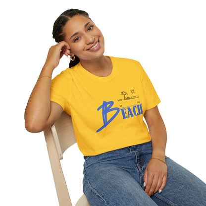 Life is Better at the Beach | Unisex Softstyle T-Shirt