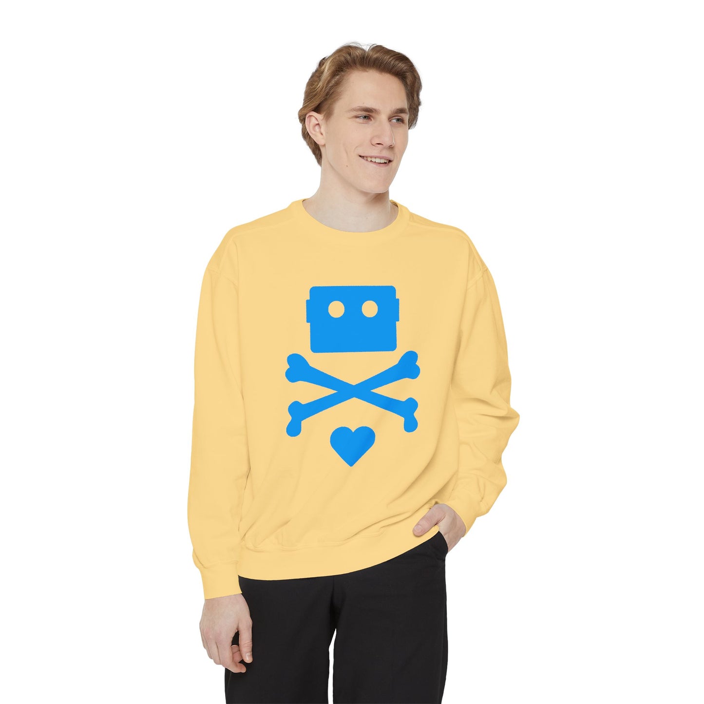 Zima Blue | Garment-Dyed Sweatshirt