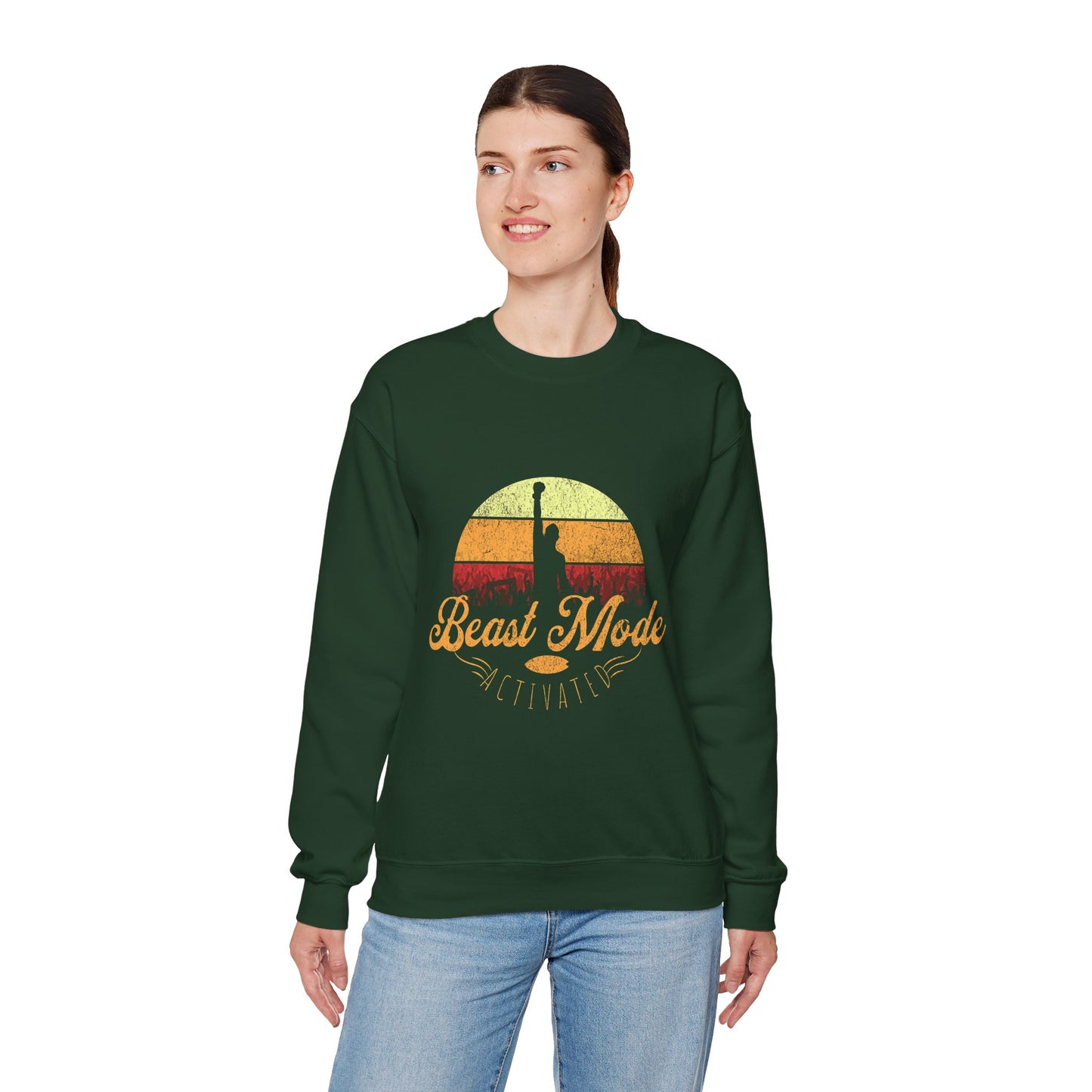 Beast Mode Activated | Unisex Heavy Blend™ Crewneck Sweatshirt