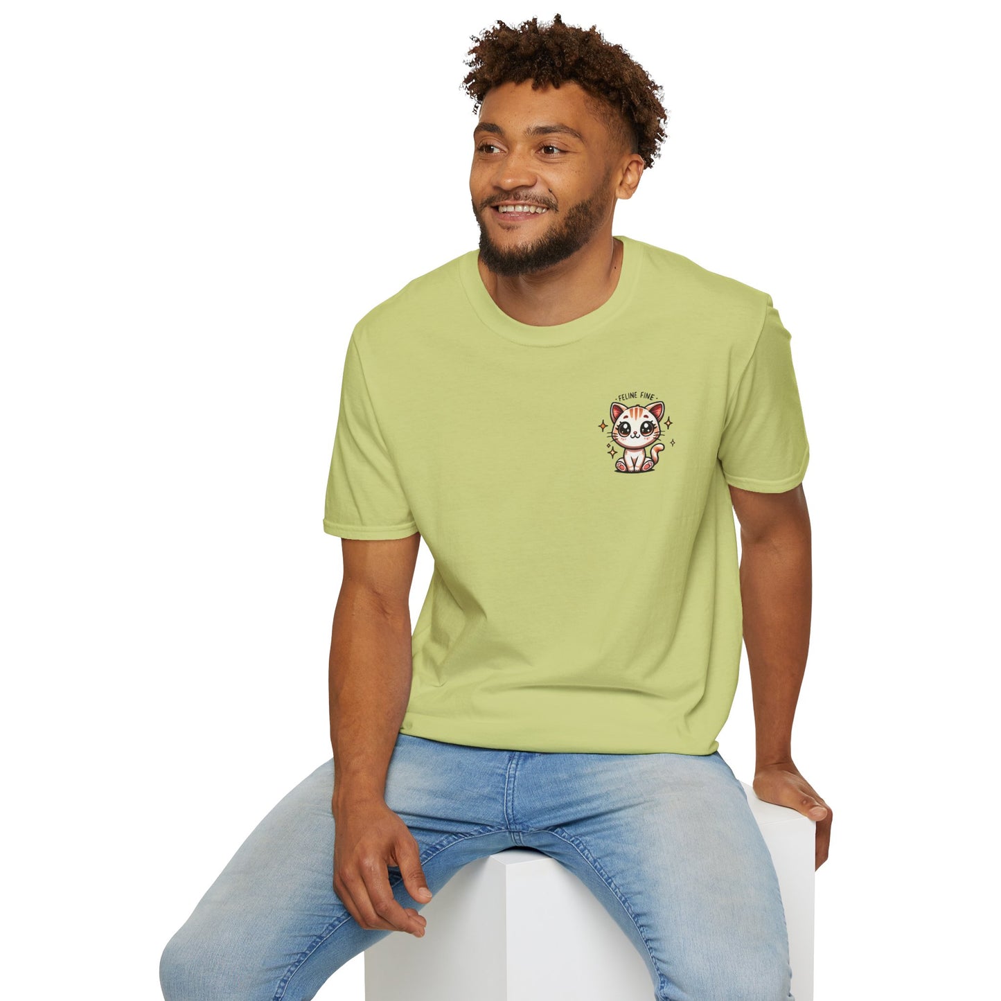 Feline Fine | Unisex Softstyle T-Shirt