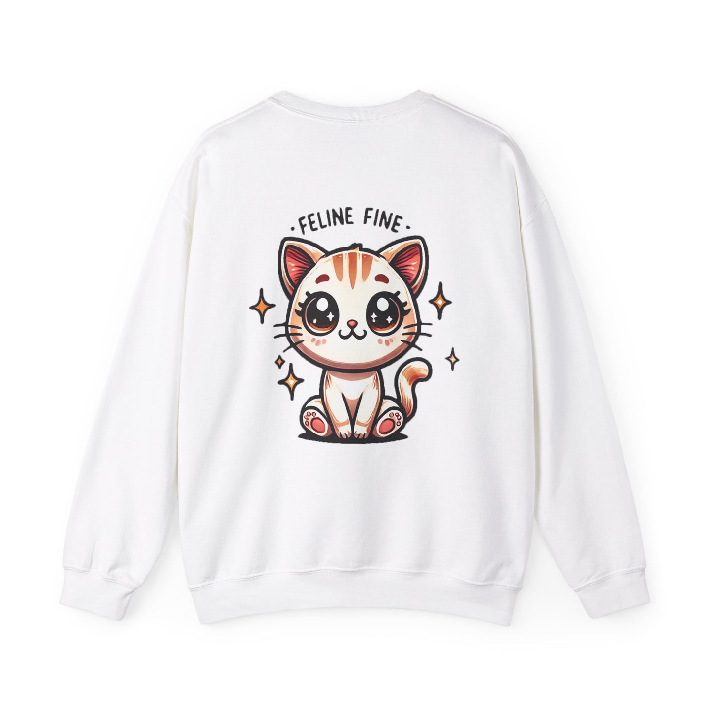 Feline Fine | Unisex Heavy Blend™ Crewneck Sweatshirt