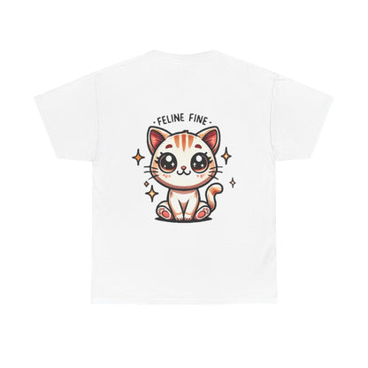 Feline Fine | Unisex Heavy Cotton Tee