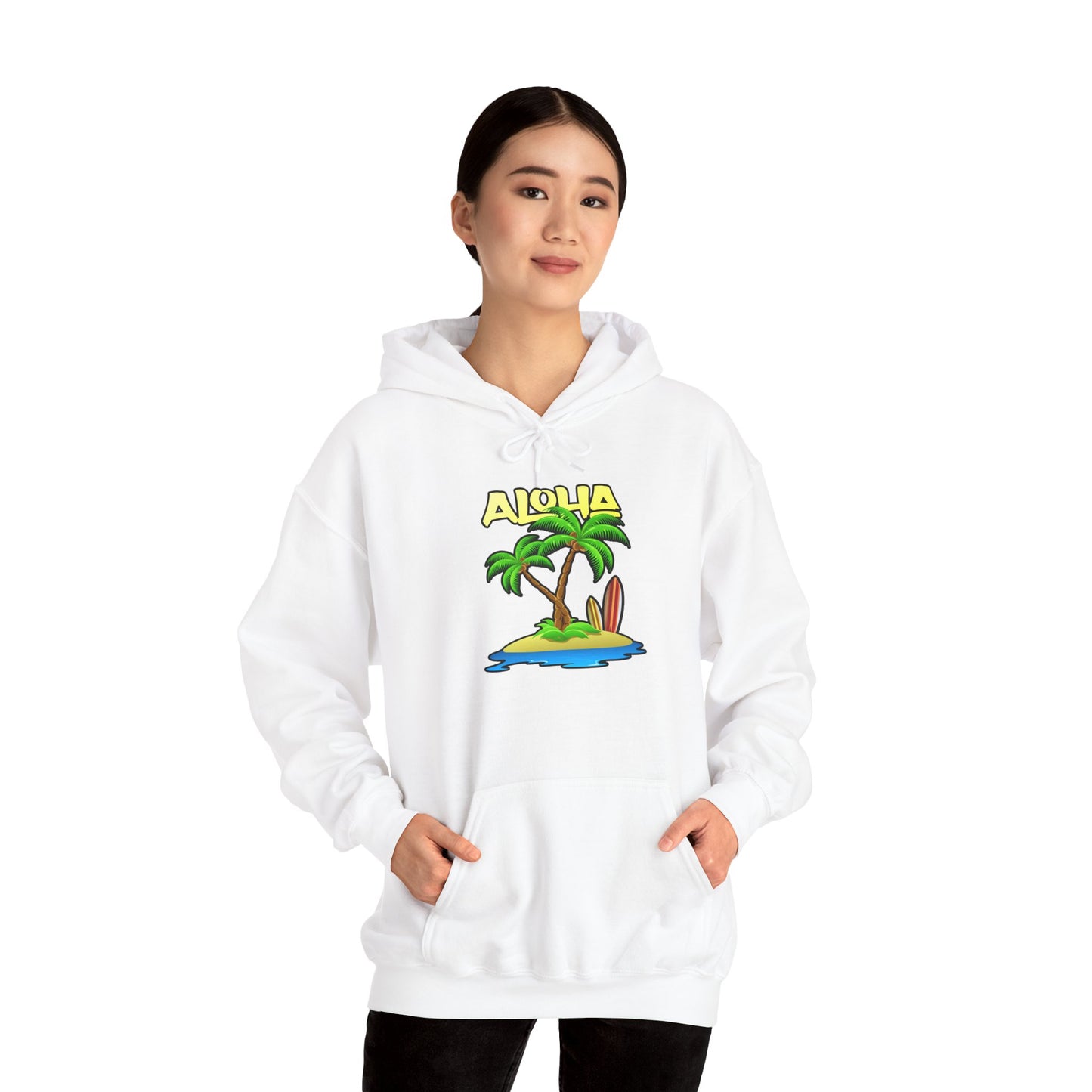 ALOHA | Unisex Heavy Blend™ Hooded Sweatshirt