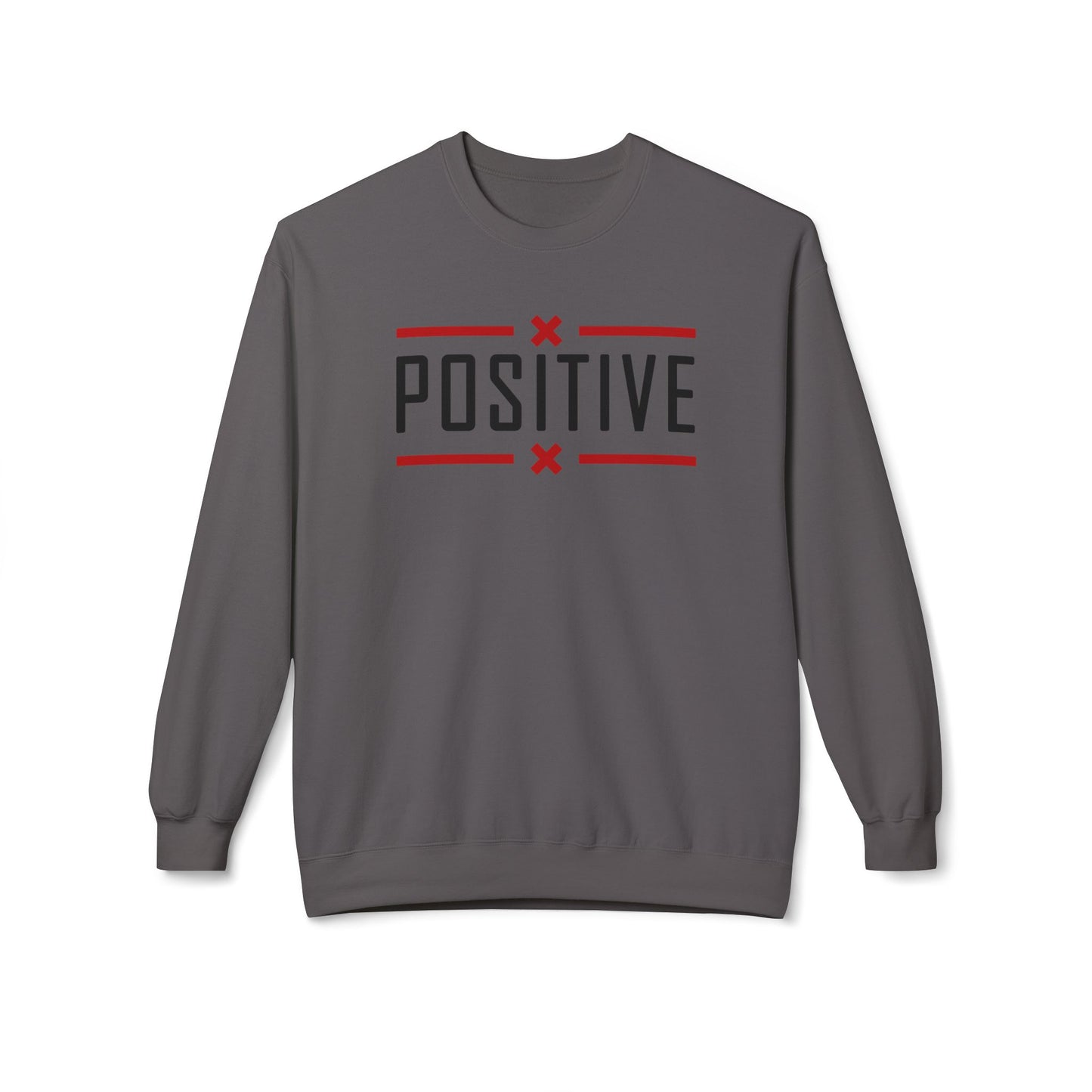 Positive_Unisex Midweight Softstyle Fleece Crewneck Sweatshirt