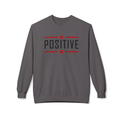 Positive_Unisex Midweight Softstyle Fleece Crewneck Sweatshirt