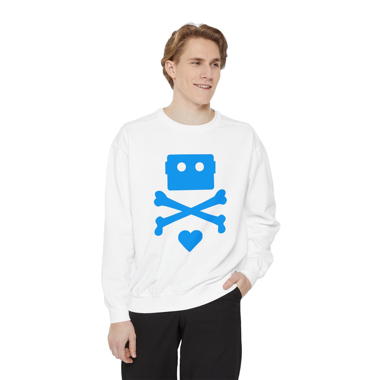 Zima Blue | Garment-Dyed Sweatshirt