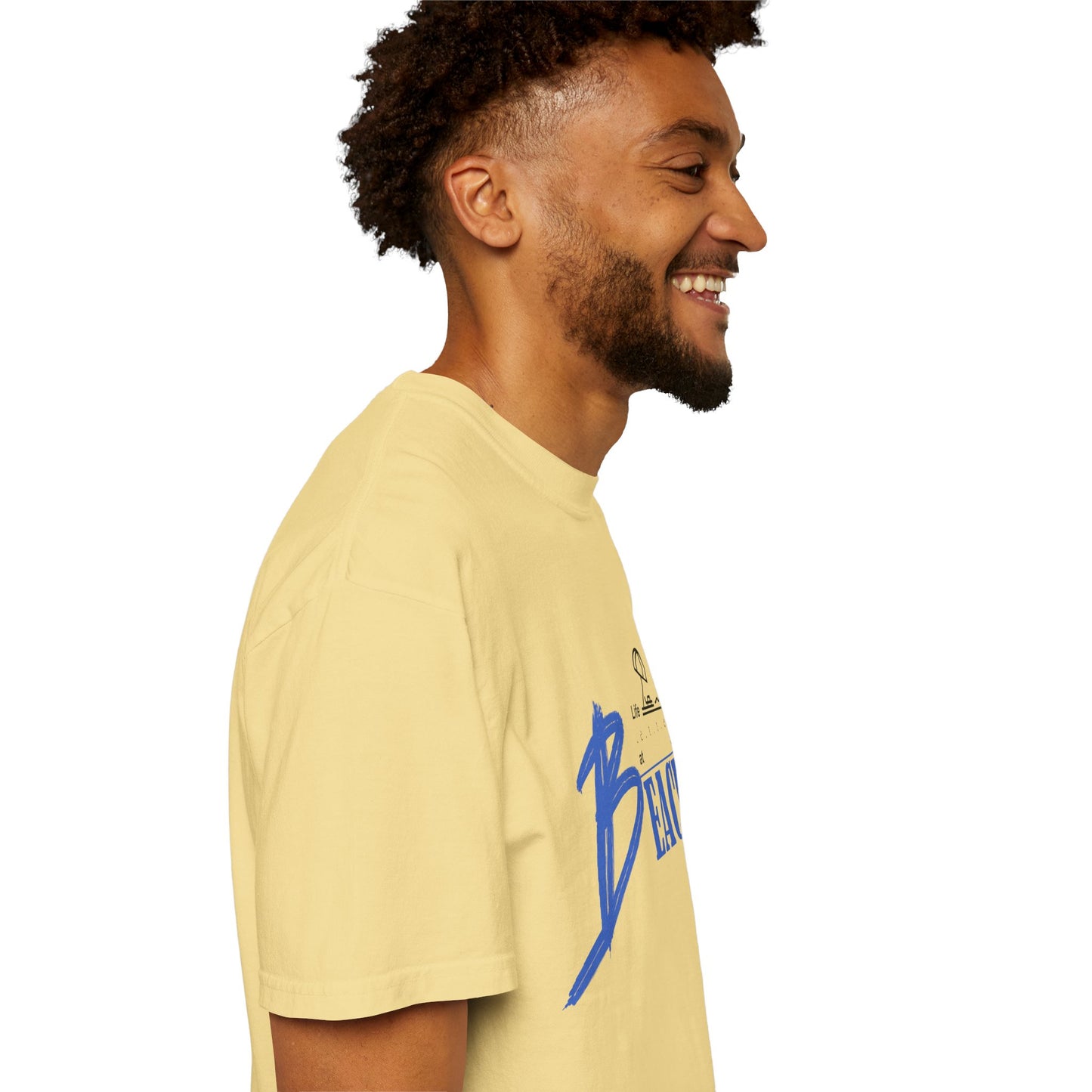 Life is Better at the Beach | Unisex Garment-Dyed T-shirt