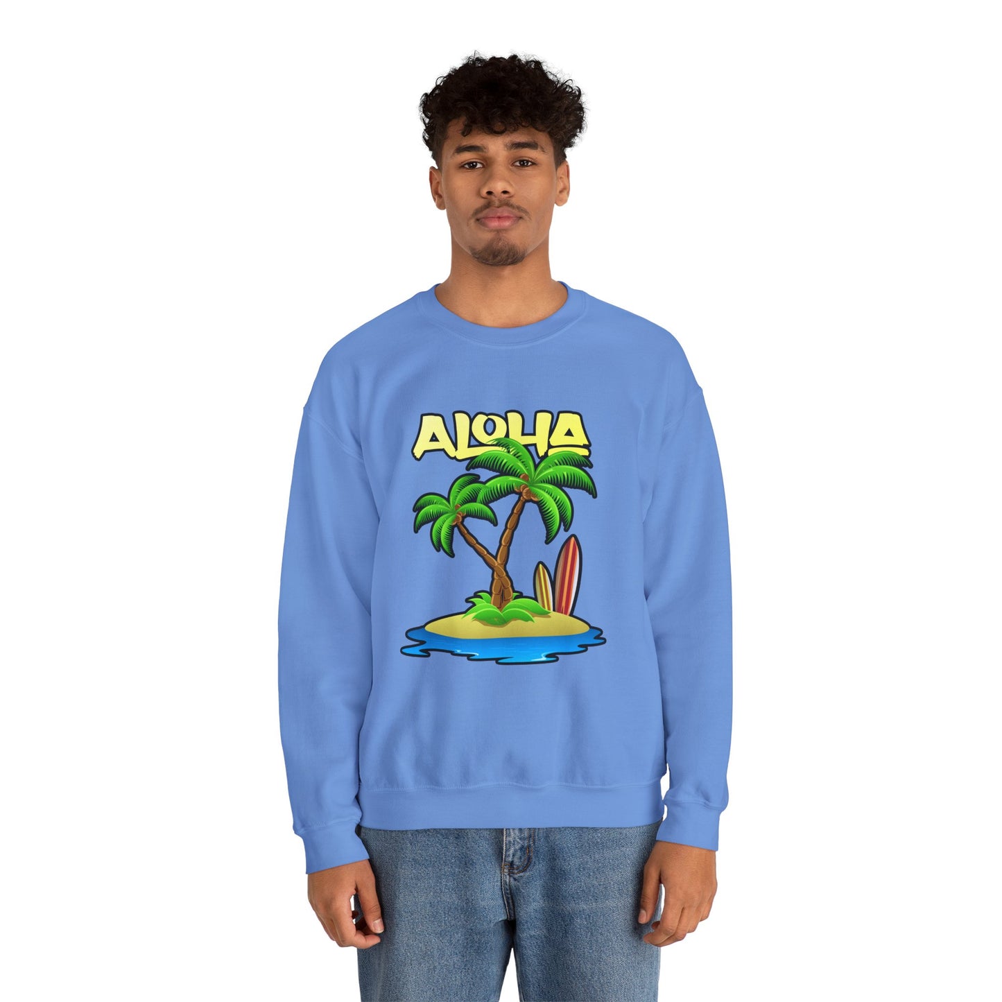 ALOHA | Unisex Heavy Blend™ Crewneck Sweatshirt