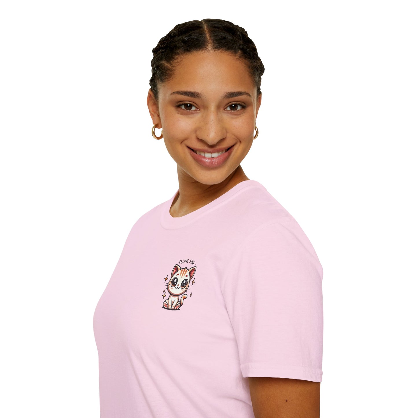 Feline Fine | Unisex Softstyle T-Shirt