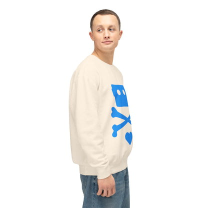 Zima Blue | Unisex Lightweight Crewneck Sweatshirt