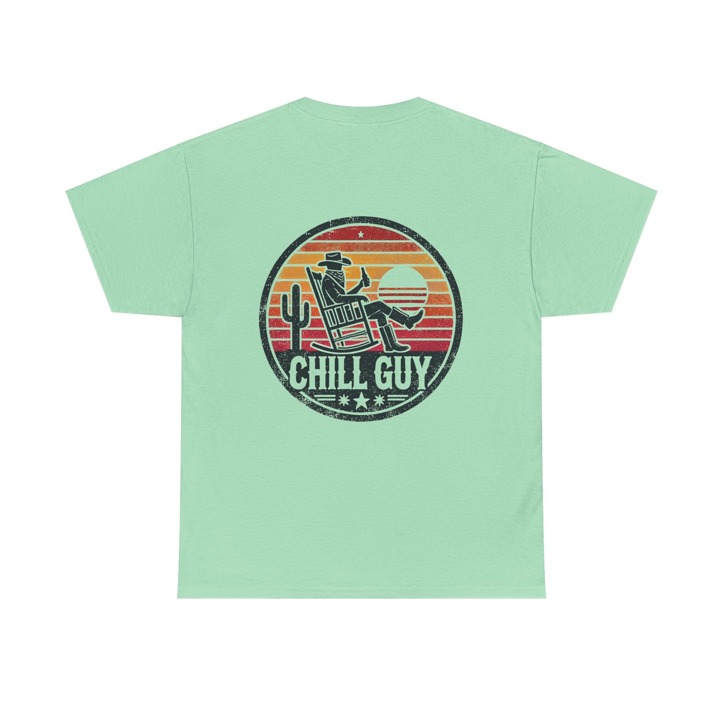 Chill Cowboy | Unisex Heavy Cotton Tee