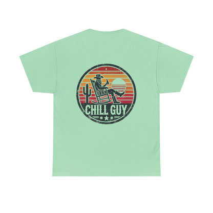 Chill Cowboy | Unisex Heavy Cotton Tee
