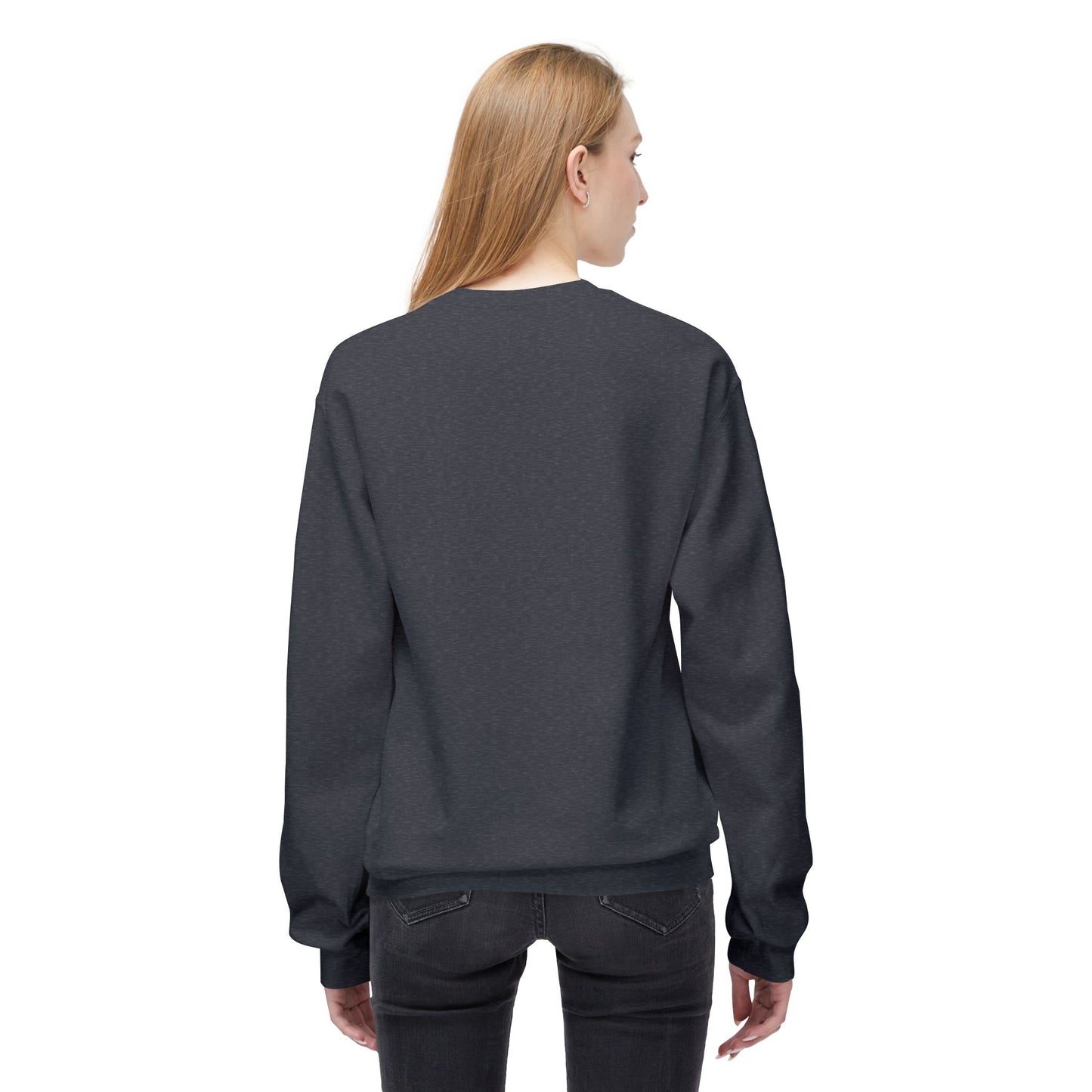 Meow_Unisex Midweight Softstyle Fleece Crewneck Sweatshirt