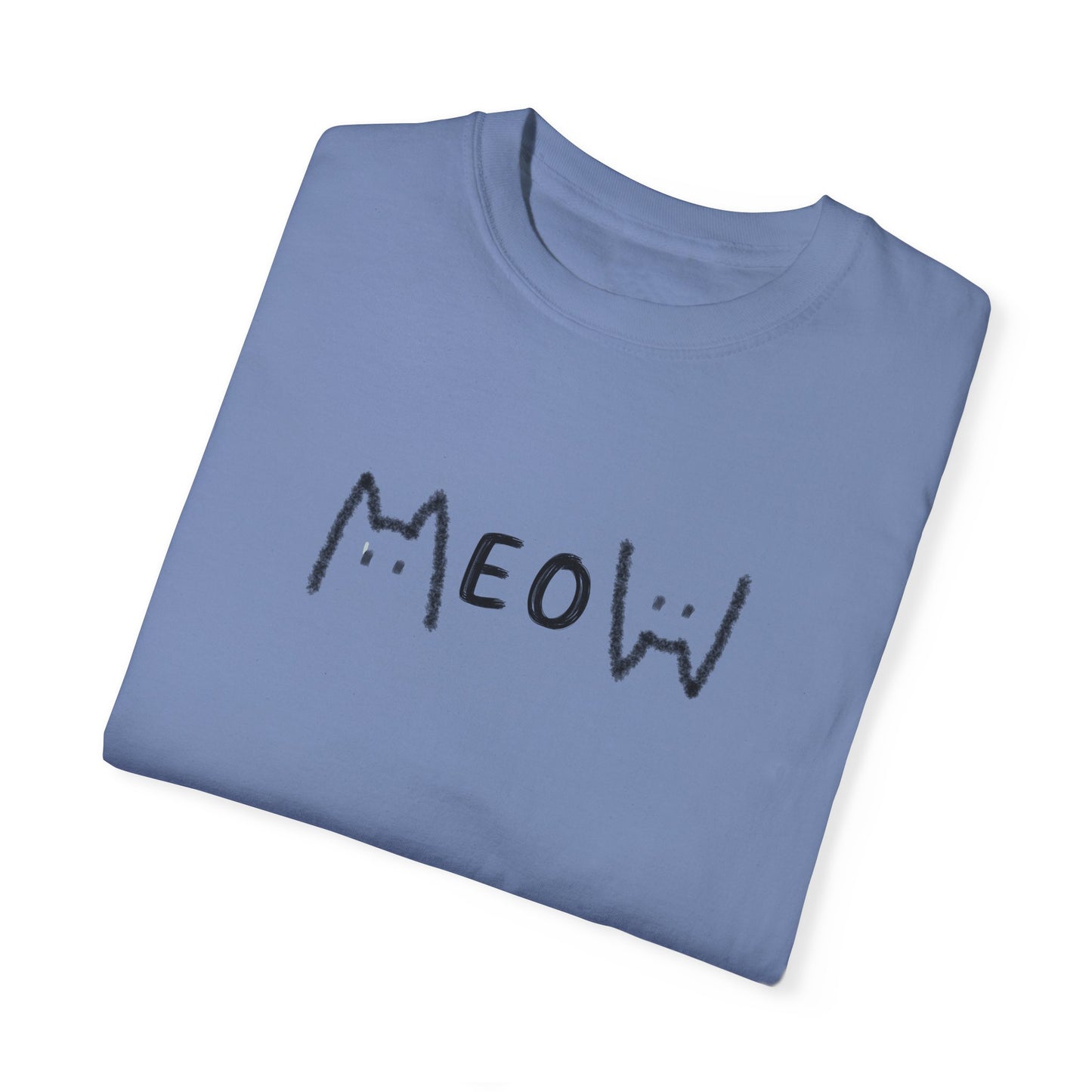 Meow_Unisex Garment-Dyed T-shirt
