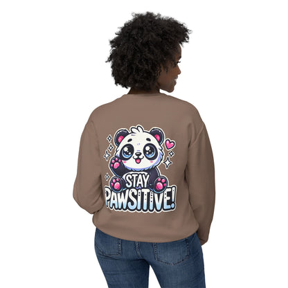 Pawsitive | Unisex Lightweight Crewneck Sweatshirt