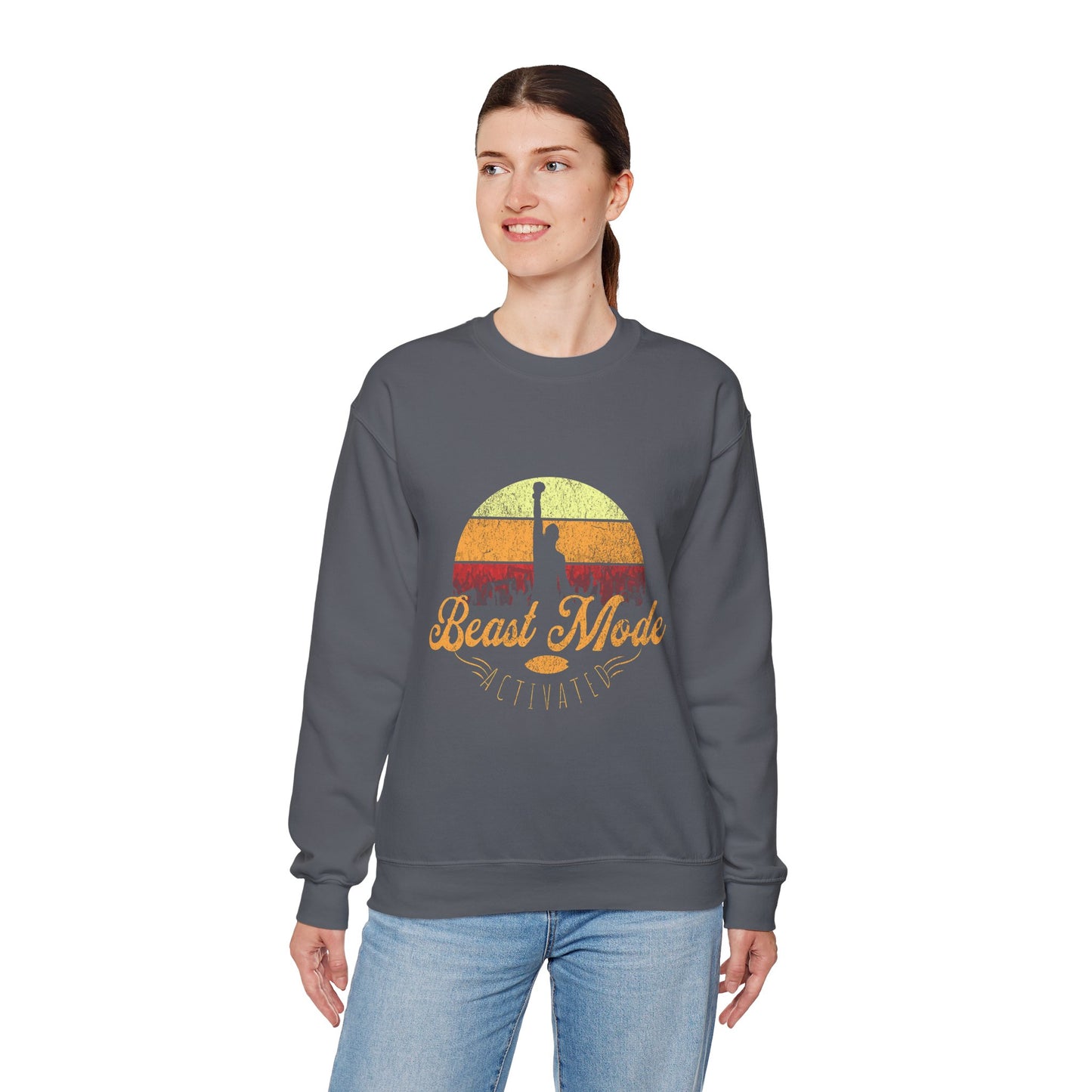 Beast Mode Activated | Unisex Heavy Blend™ Crewneck Sweatshirt