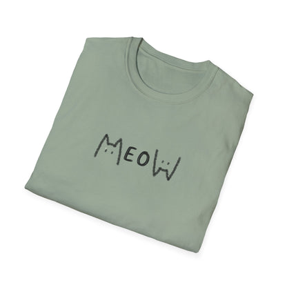 Meow_Unisex Softstyle T-Shirt