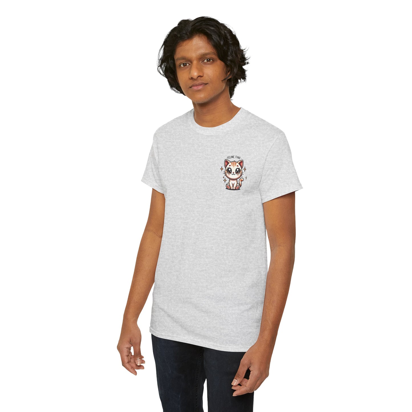 Feline Fine | Unisex Heavy Cotton Tee