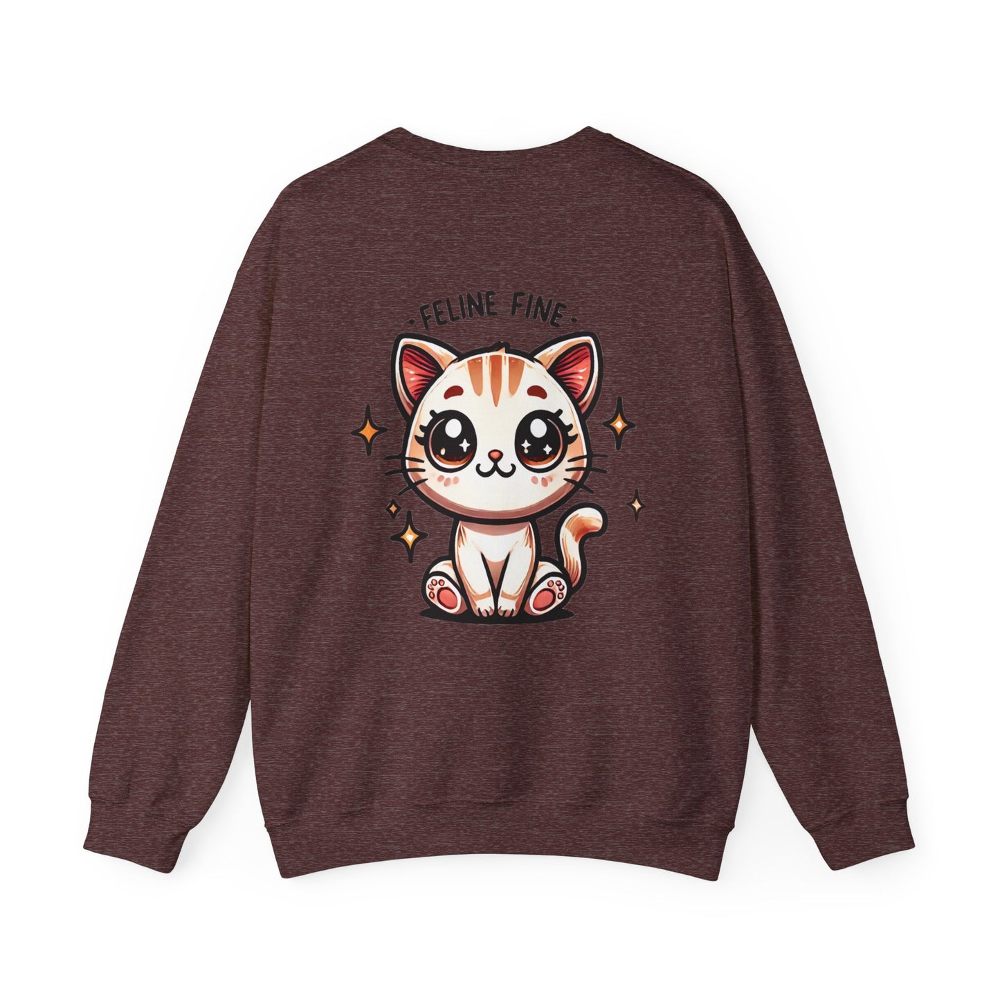 Feline Fine | Unisex Heavy Blend™ Crewneck Sweatshirt