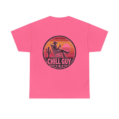 Chill Cowboy | Unisex Heavy Cotton Tee