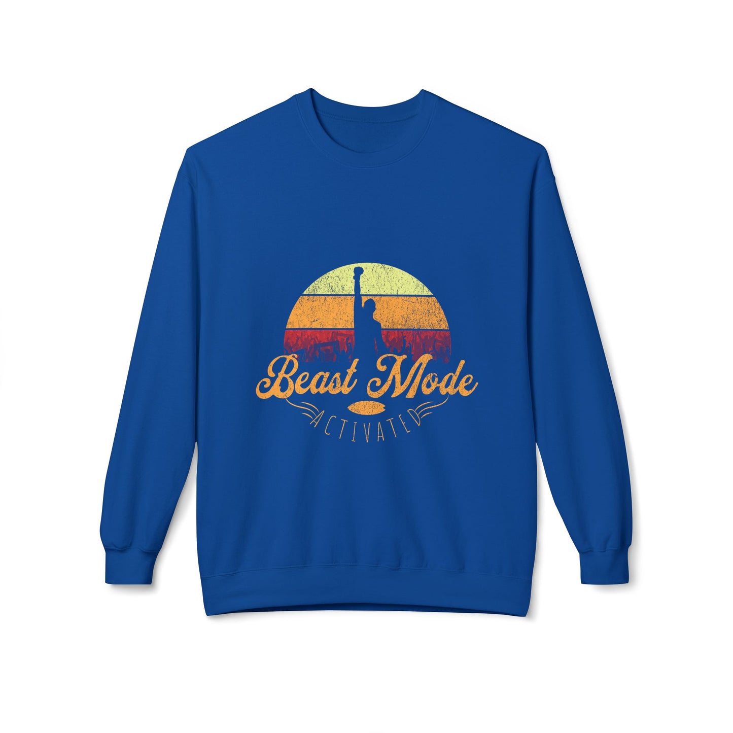 Beast Mode Activated | Unisex Midweight Softstyle Fleece Crewneck Sweatshirt