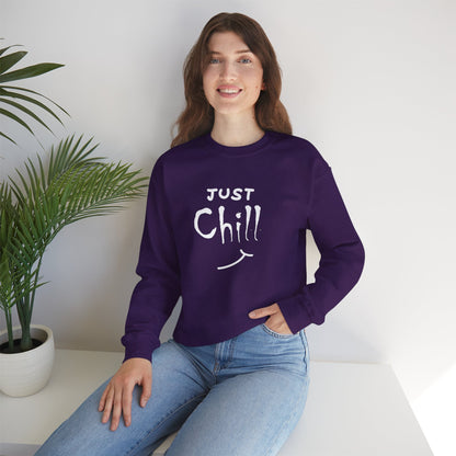 Just Chill | Unisex Heavy Blend™ Crewneck Sweatshirt