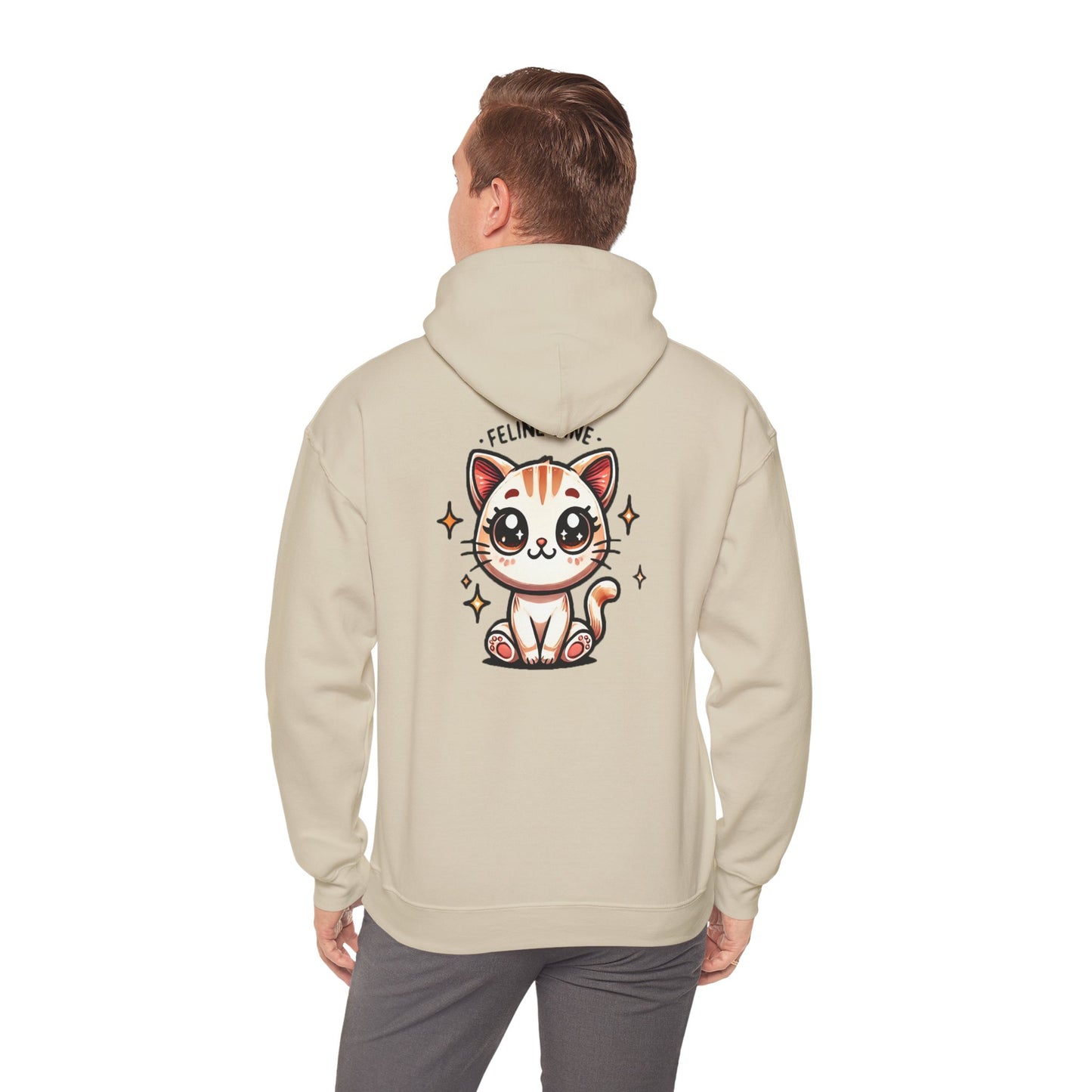 Feline Fine | Unisex Heavy Blend™ Hooded Sweatshirt