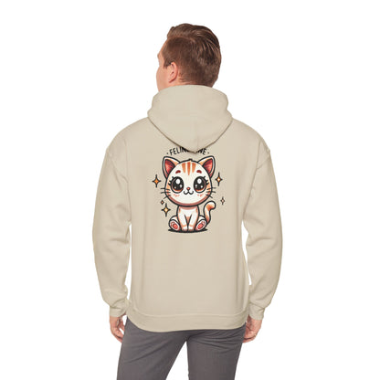 Feline Fine | Unisex Heavy Blend™ Hooded Sweatshirt