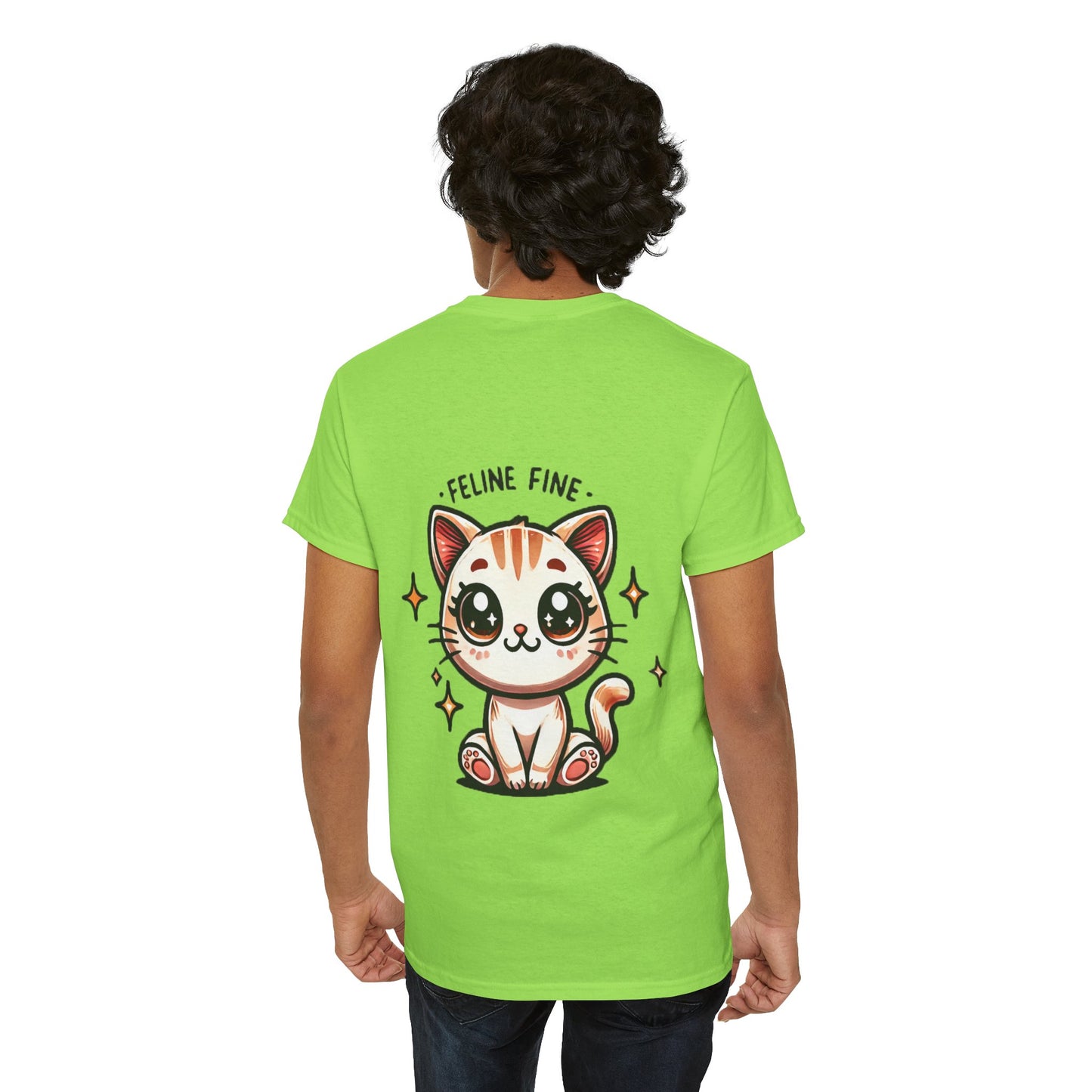 Feline Fine | Unisex Heavy Cotton Tee
