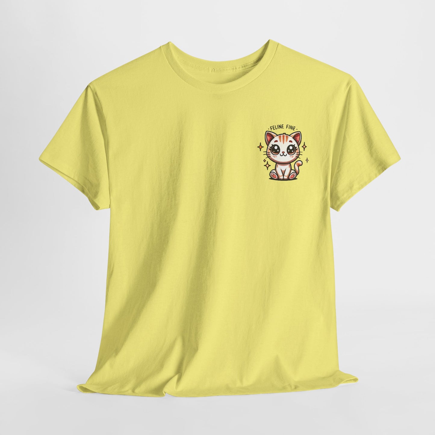 Feline Fine | Unisex Heavy Cotton Tee