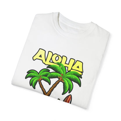 ALOHA | Unisex Garment-Dyed T-shirt