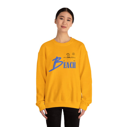 Life is Better at the Beach | Unisex Heavy Blend™ Crewneck Sweatshirt