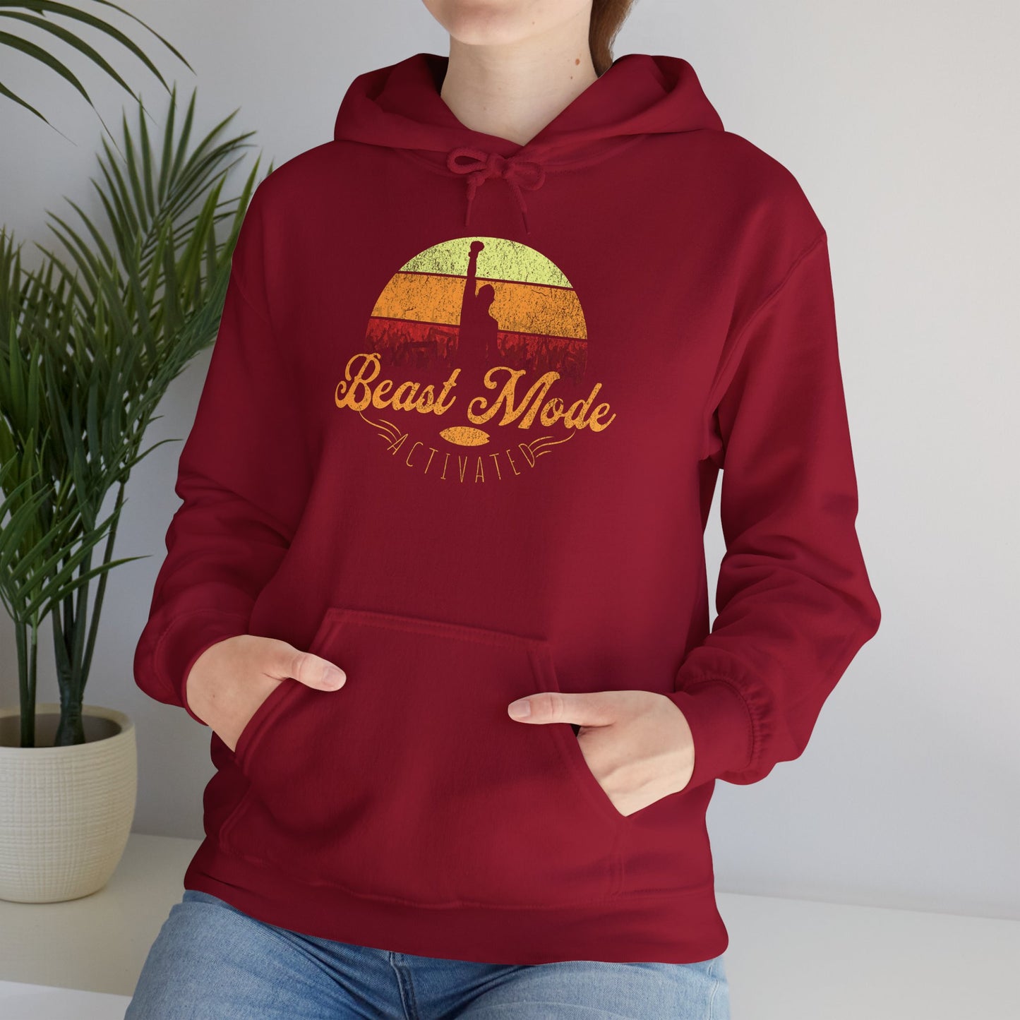 Beast Mode Activated | Unisex Heavy Blend™ Hooded Sweatshirt