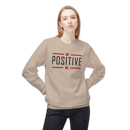Positive_Unisex Midweight Softstyle Fleece Crewneck Sweatshirt
