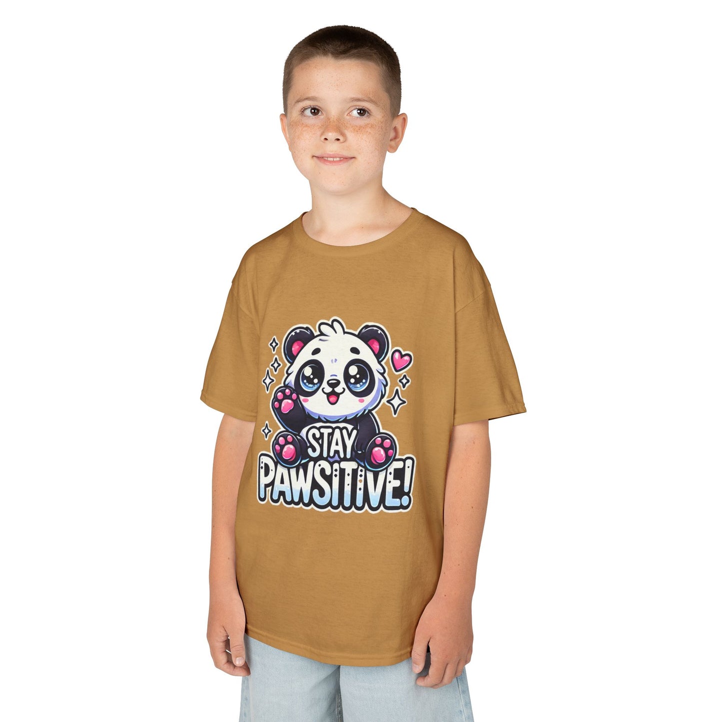 Pawsitive | Kids Heavy Cotton™ Tee