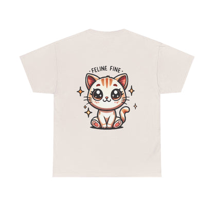 Feline Fine | Unisex Heavy Cotton Tee