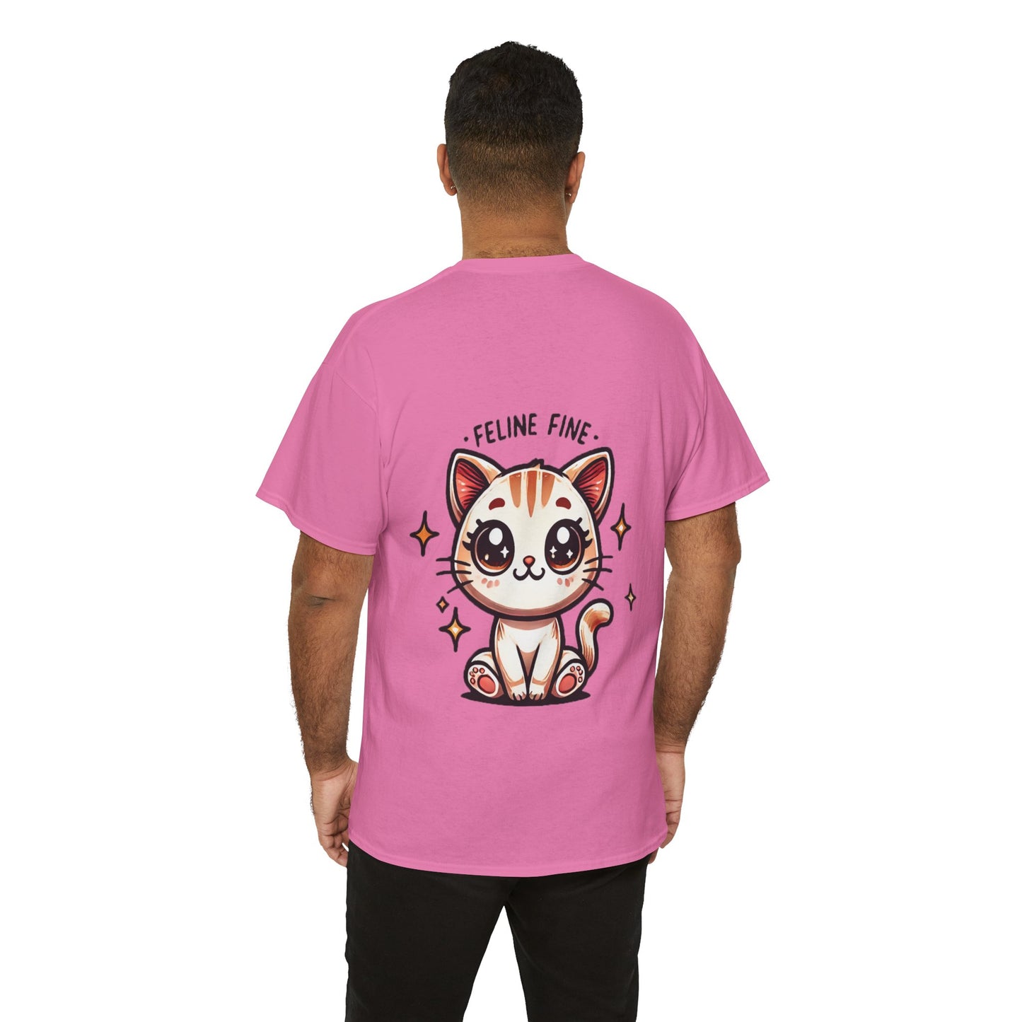 Feline Fine | Unisex Heavy Cotton Tee