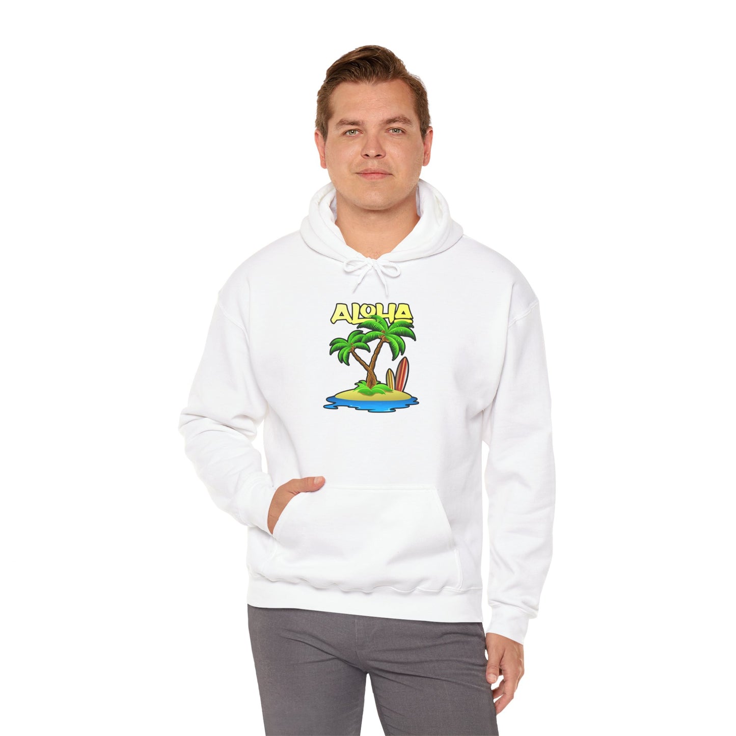 ALOHA | Unisex Heavy Blend™ Hooded Sweatshirt