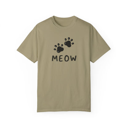 MEOW_Unisex Garment-Dyed T-shirt