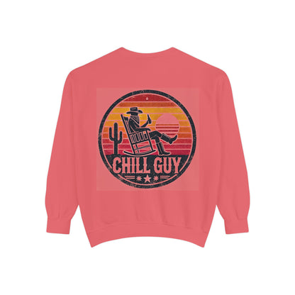 Chill Cowboy | Unisex Garment-Dyed Sweatshirt